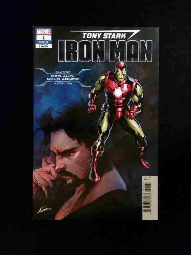 Tony Stark Iron Man #1MODEL04 MARVEL Comics 2018 NM-
