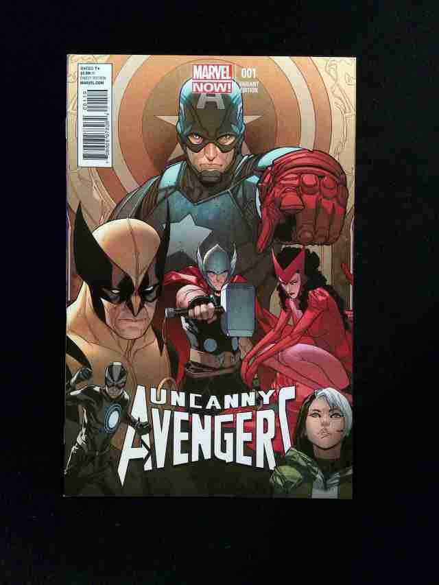 Uncanny Avengers #1N MARVEL Comics 2012 VF/NM PICHELLI VARIANT