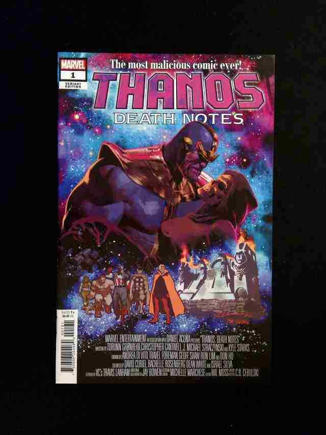 Thanos Death Notes #1C MARVEL Comics 2023 NM ACUNA VARIANT
