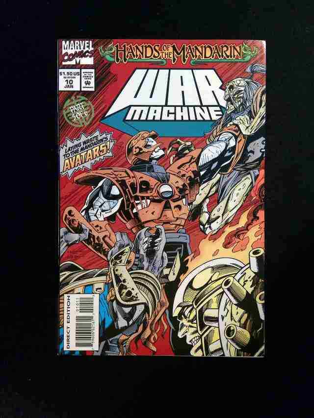 War Machine #10 MARVEL Comics 1995 VF/NM