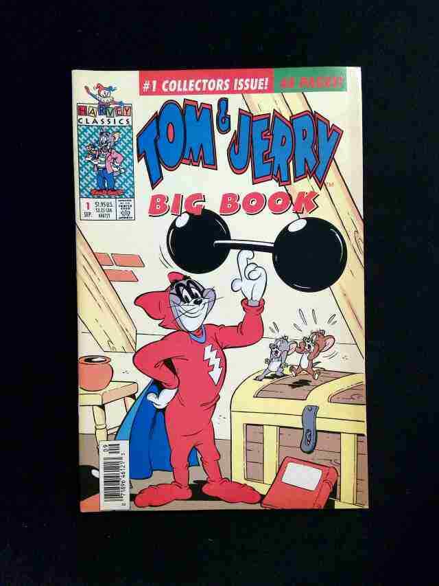 Tom And Jerry Big Book #1 HARVEY Comics 1992 FN/VF NEWSSTAND