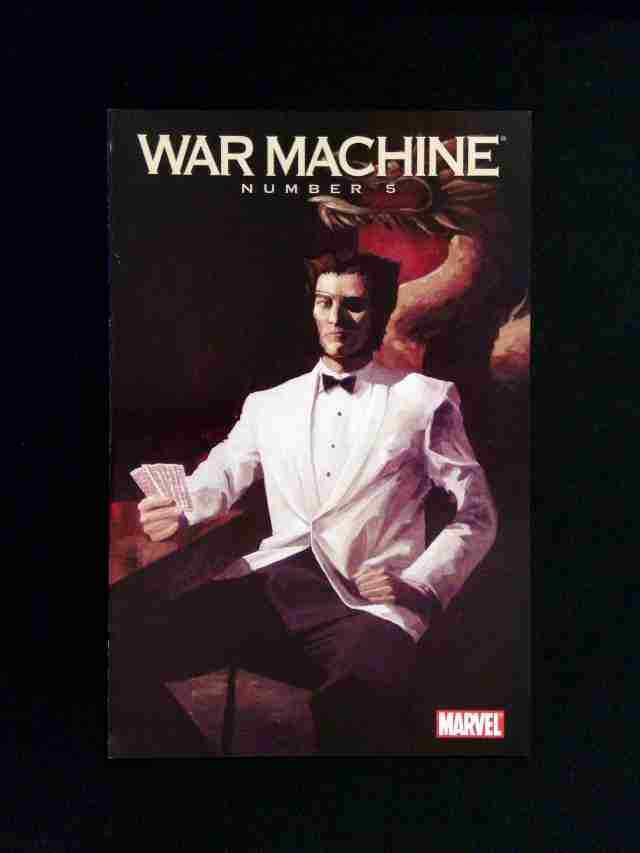 War Machine #5B (2ND SERIES) MARVEL Comics 2009 VF/NM VARIANT COVER