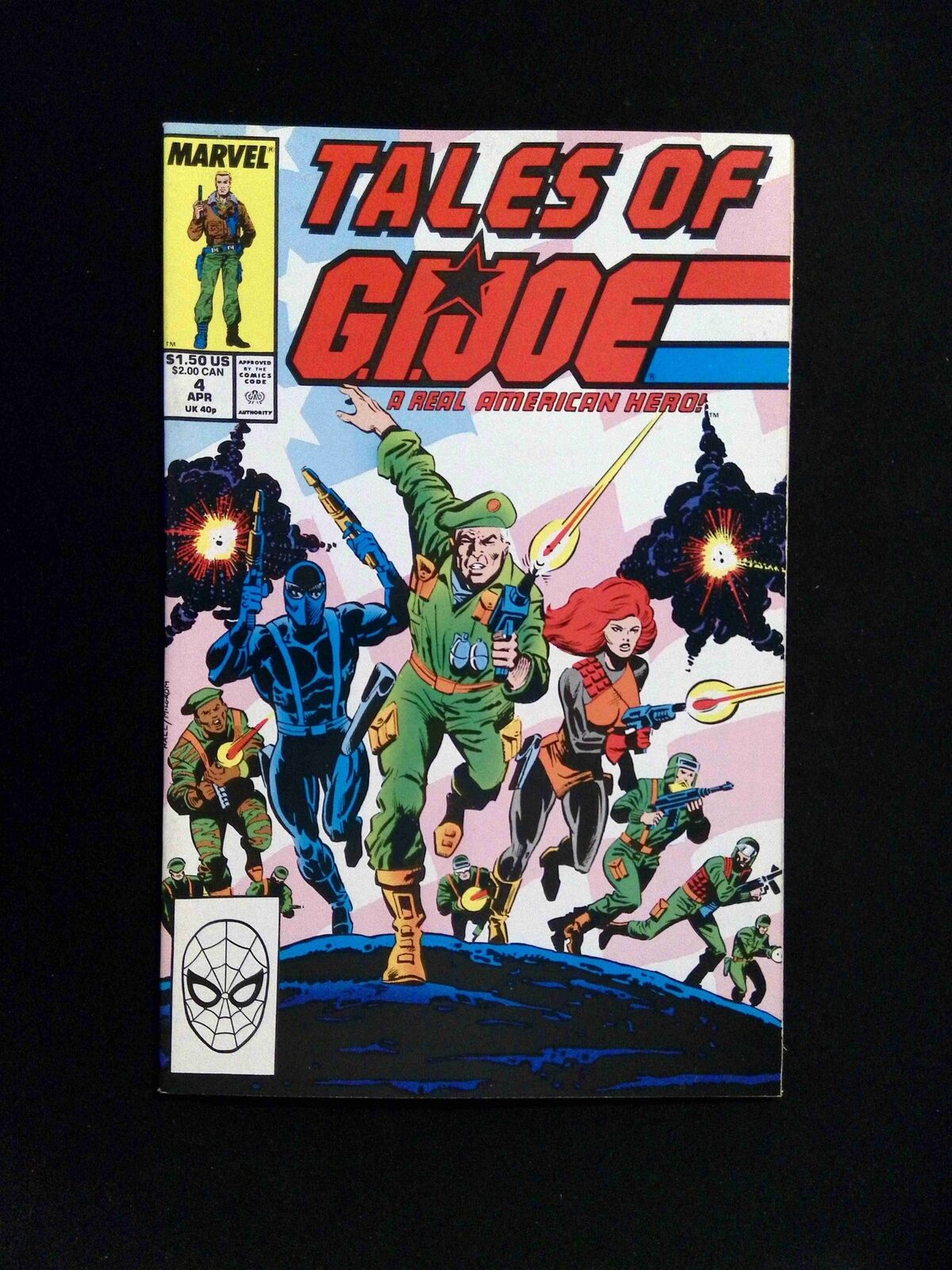Tales of GI Joe #4 MARVEL Comics 1988 VF+