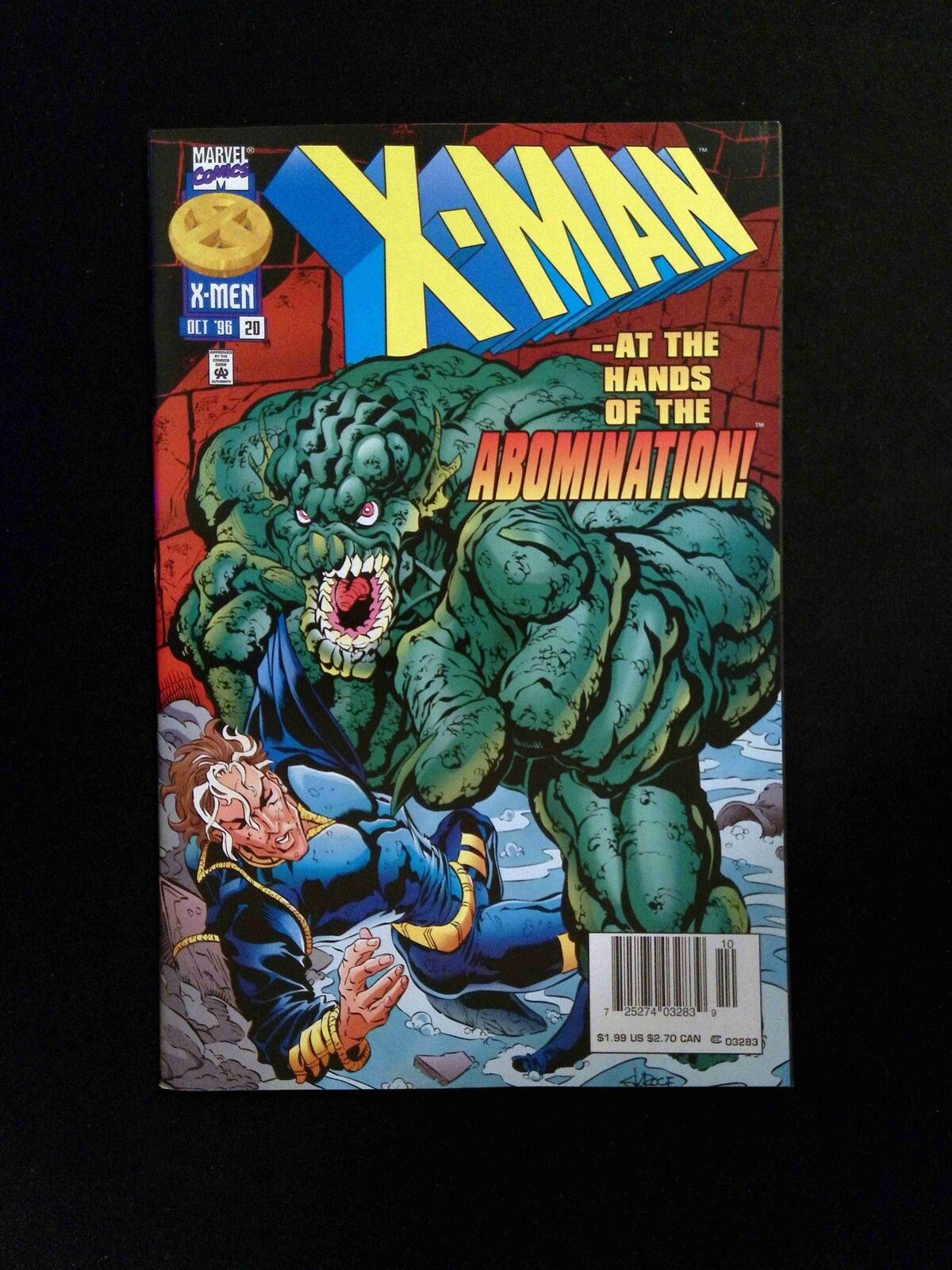 X-Man #20 MARVEL Comics 1996 NM- NEWSSTAND