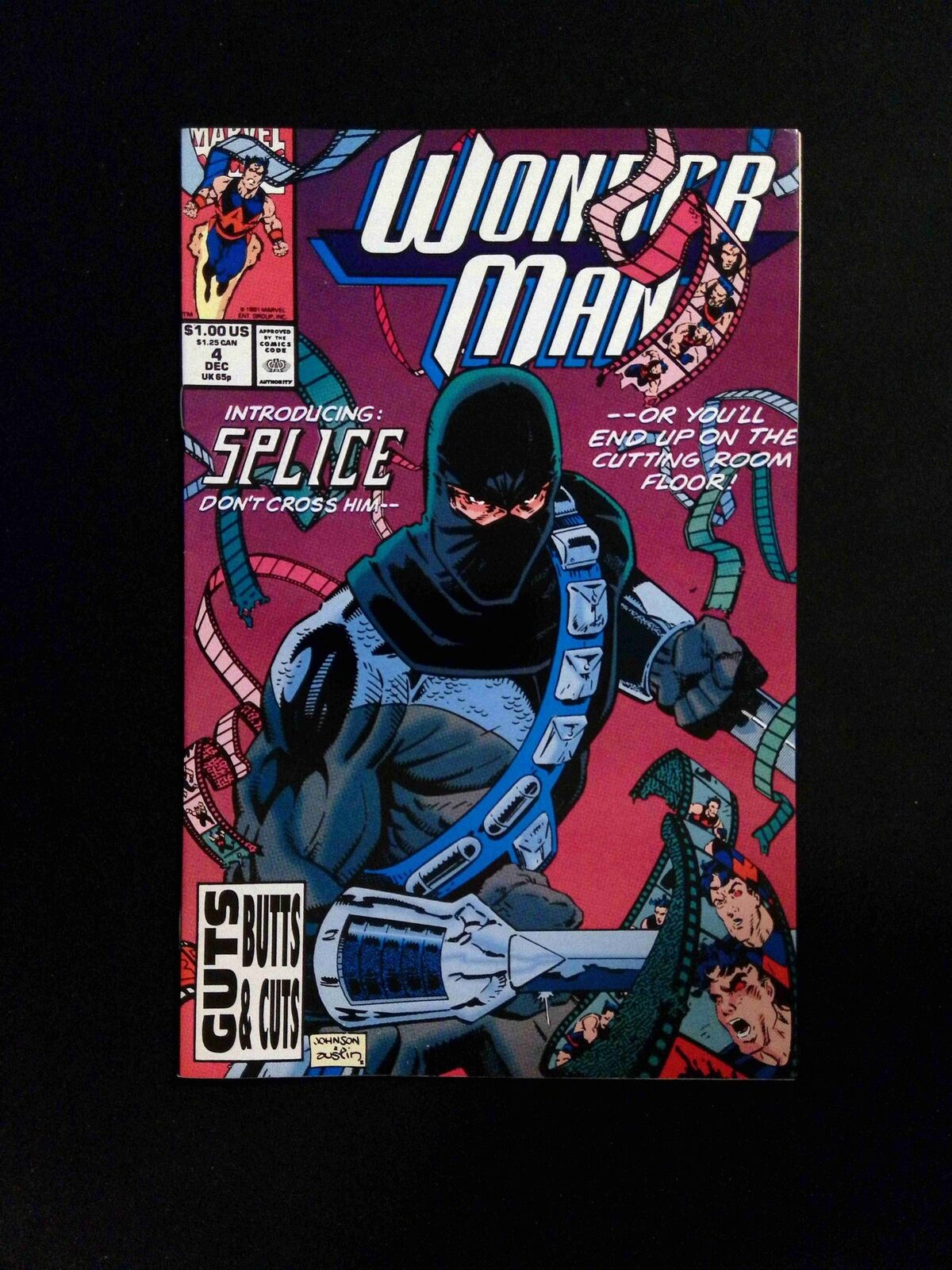 Wonder Man #4 MARVEL Comics 1991 VF