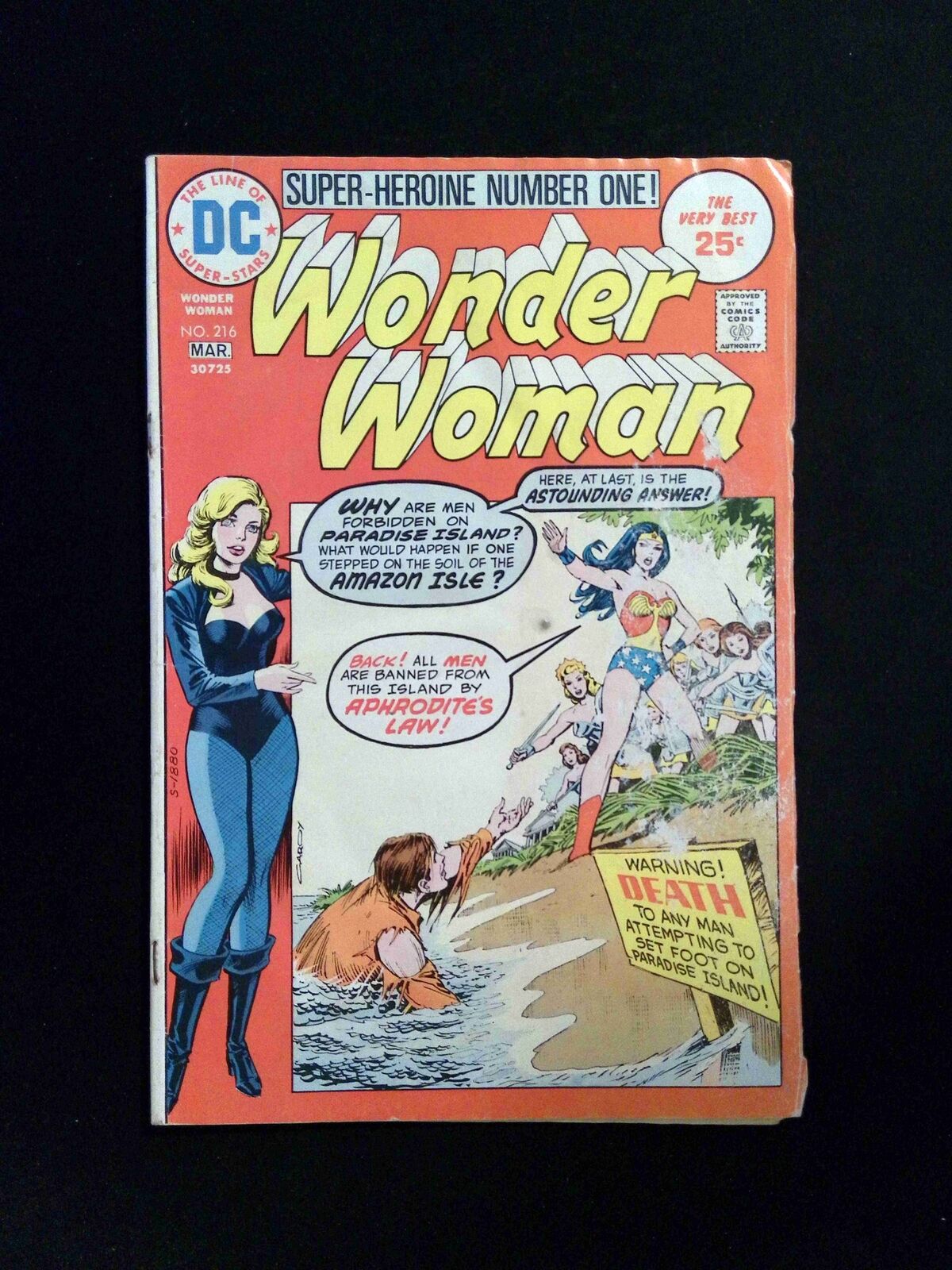 Wonder Woman #216 DC Comics 1975 VG