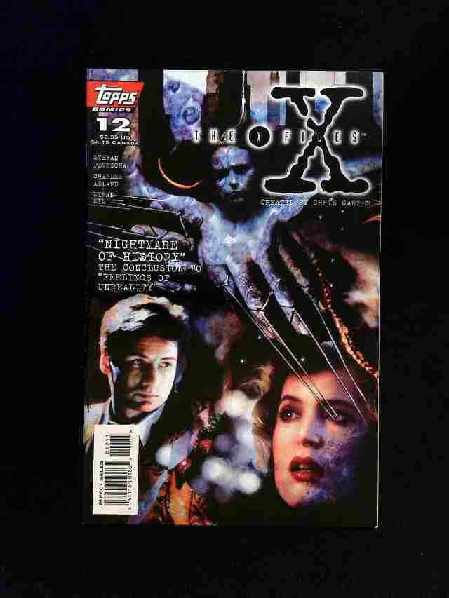 X-Files #12 TOPPS Comics 1995 VF+ – PPC LLC