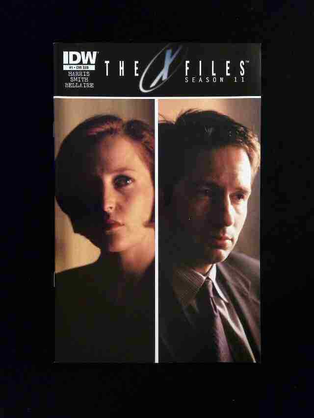 X-Files Season 11 #1B IDW Comics 2015 VF+ VARIANT COVER