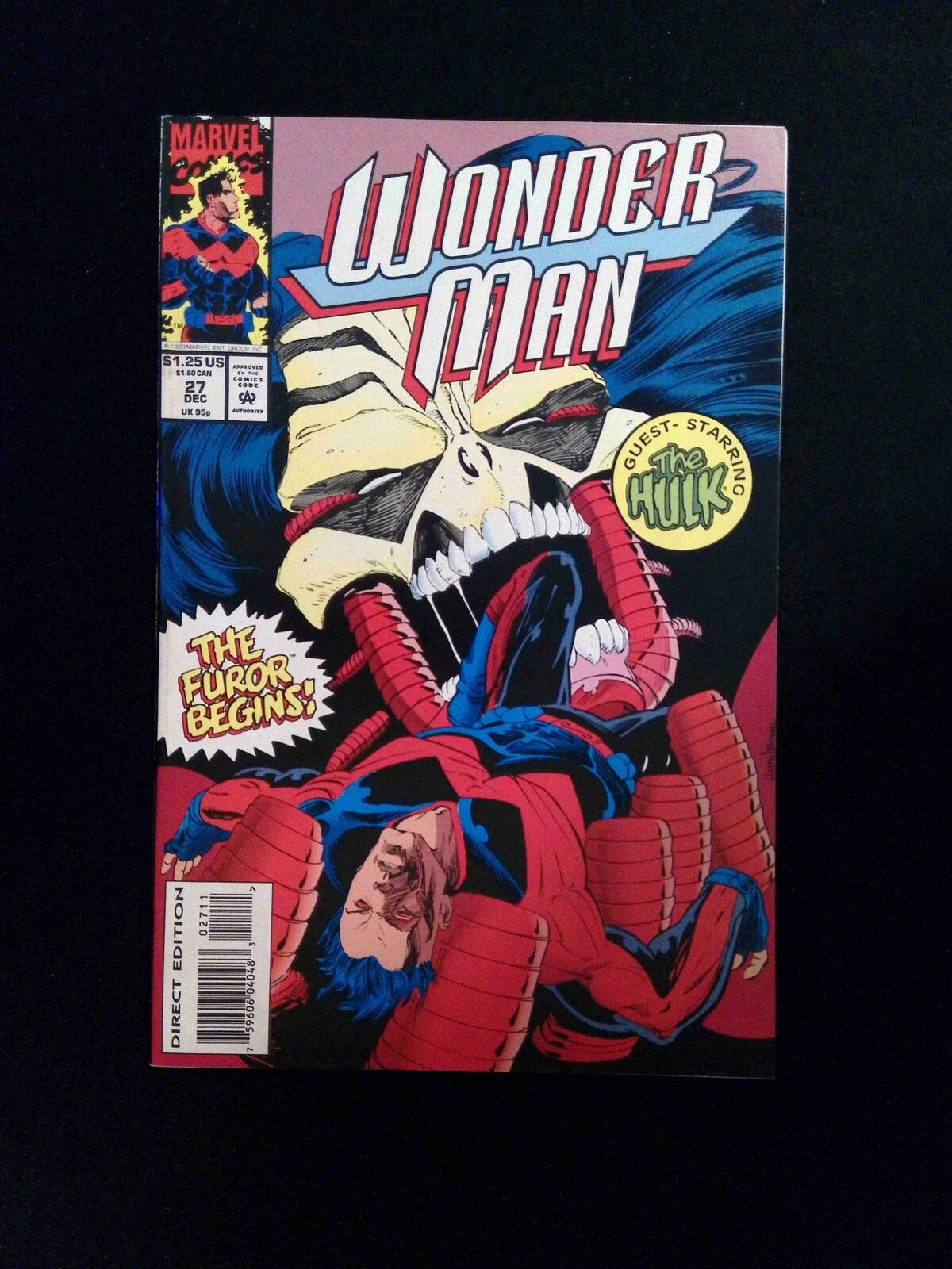 Wonder Man #27 MARVEL Comics 1993 VF