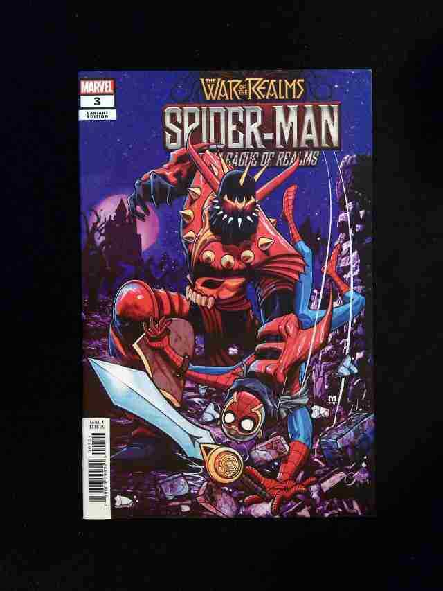 War of the Realms Spider-Man and the League of the Realms #3B MARVEL 2019 VF+
