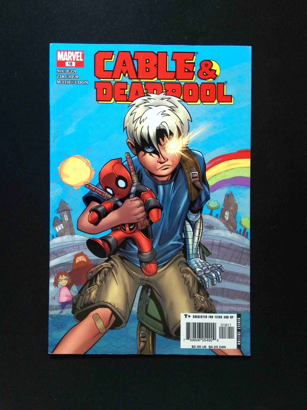 Calble and Deadpool #18 MARVEL Comics 2005 VF+