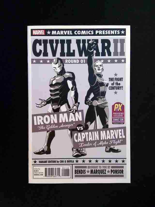 Civil War II #1SDCC MARVEL Comics 2016 NM- CHO VARIANT