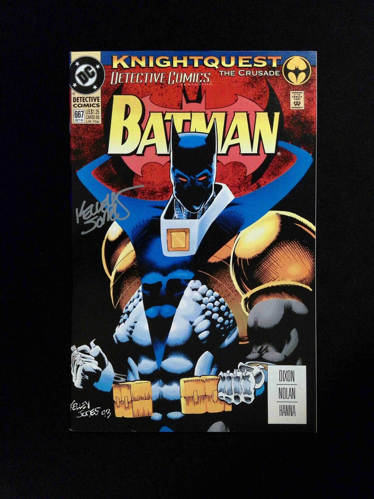 Detective Comics #667 DC Comics 1993 VF/NM SIGNED BY KELLEY JONES