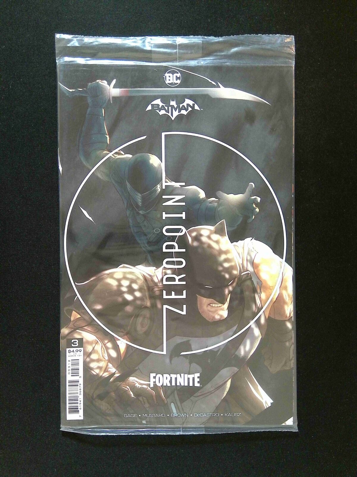 Batman Fortnite Zero Point #3D DC Comics 2021 NM- Janin Variant