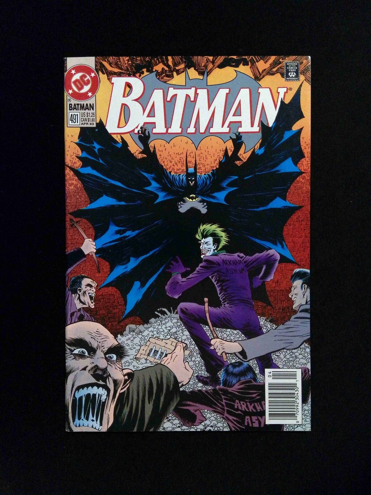 Batman #491 DC Comics 1993 VF+ Newsstand