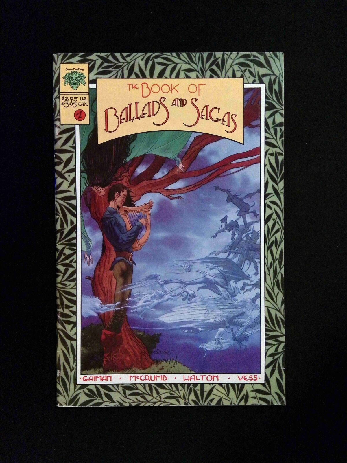 Book of Ballads and Sagas #1 Green Man Press Comics 1996 VF