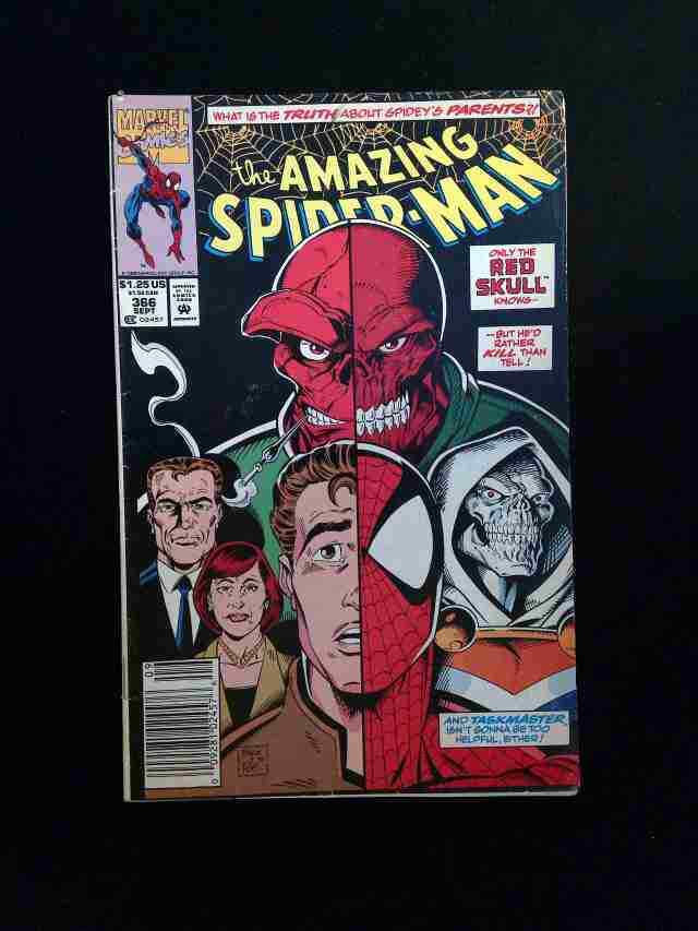 Amazing Spider-Man #366 MARVEL Comics 1992 FN- NEWSSTAND