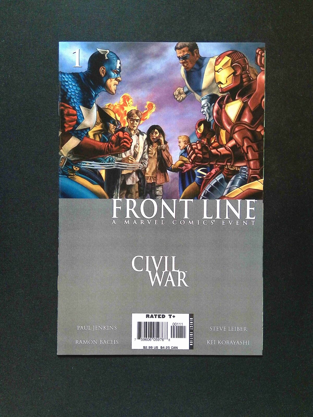 Civil War Front Line #1 MARVEL Comics 2006 VF/NM