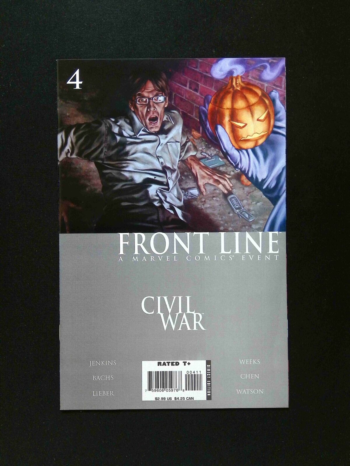Civil War Front Line #4 MARVEL Comics 2006 NM
