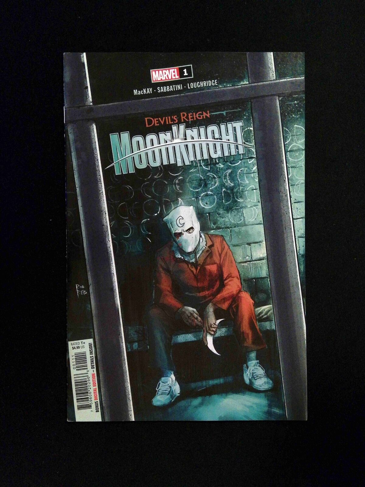 Devil's Reign Moon Knight #1 Marvel Comics 2022 VF/NM