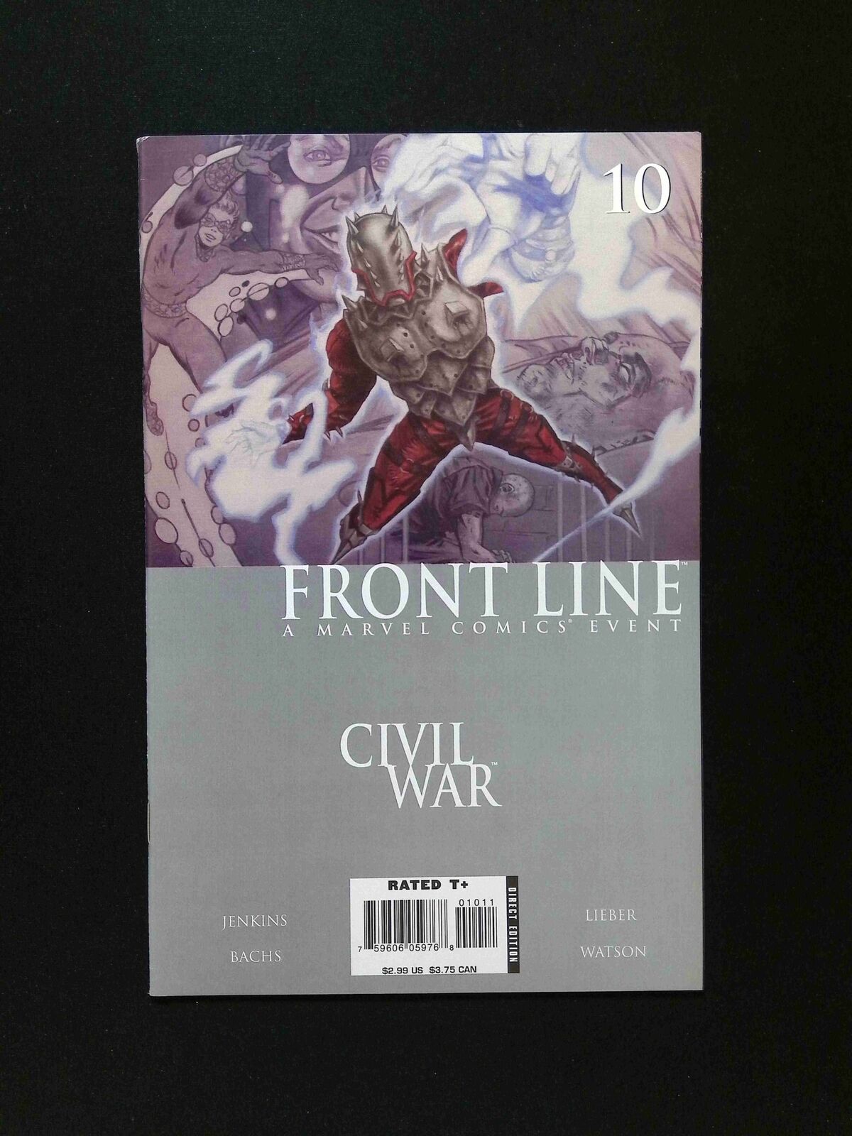 Civil War Front Line #10 MARVEL Comics 2006 VF+