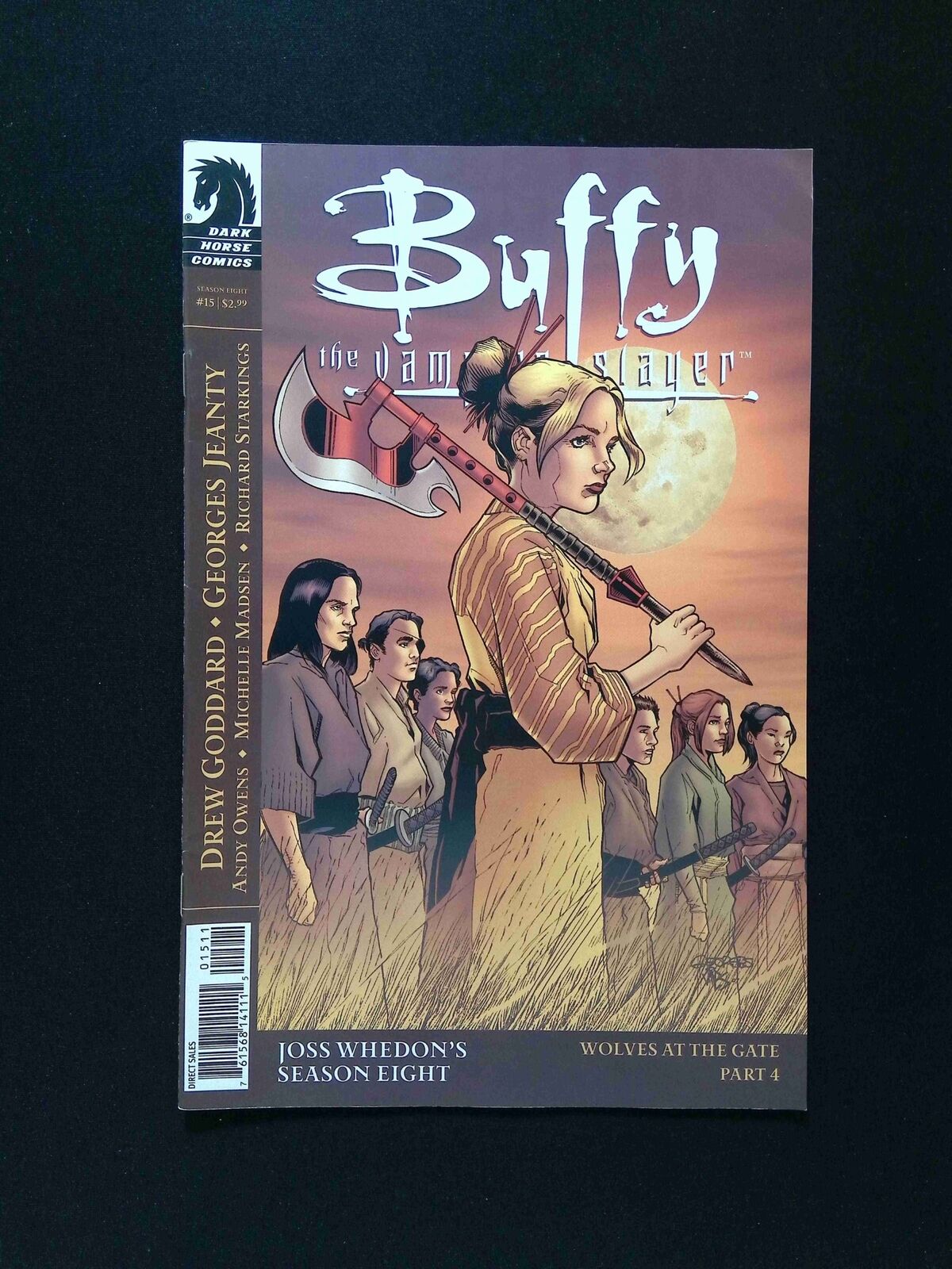 Buffy Vampire Slayer #15B (SEASON 8) DARK HORSE 2008 VF/NM Jeanty Variant