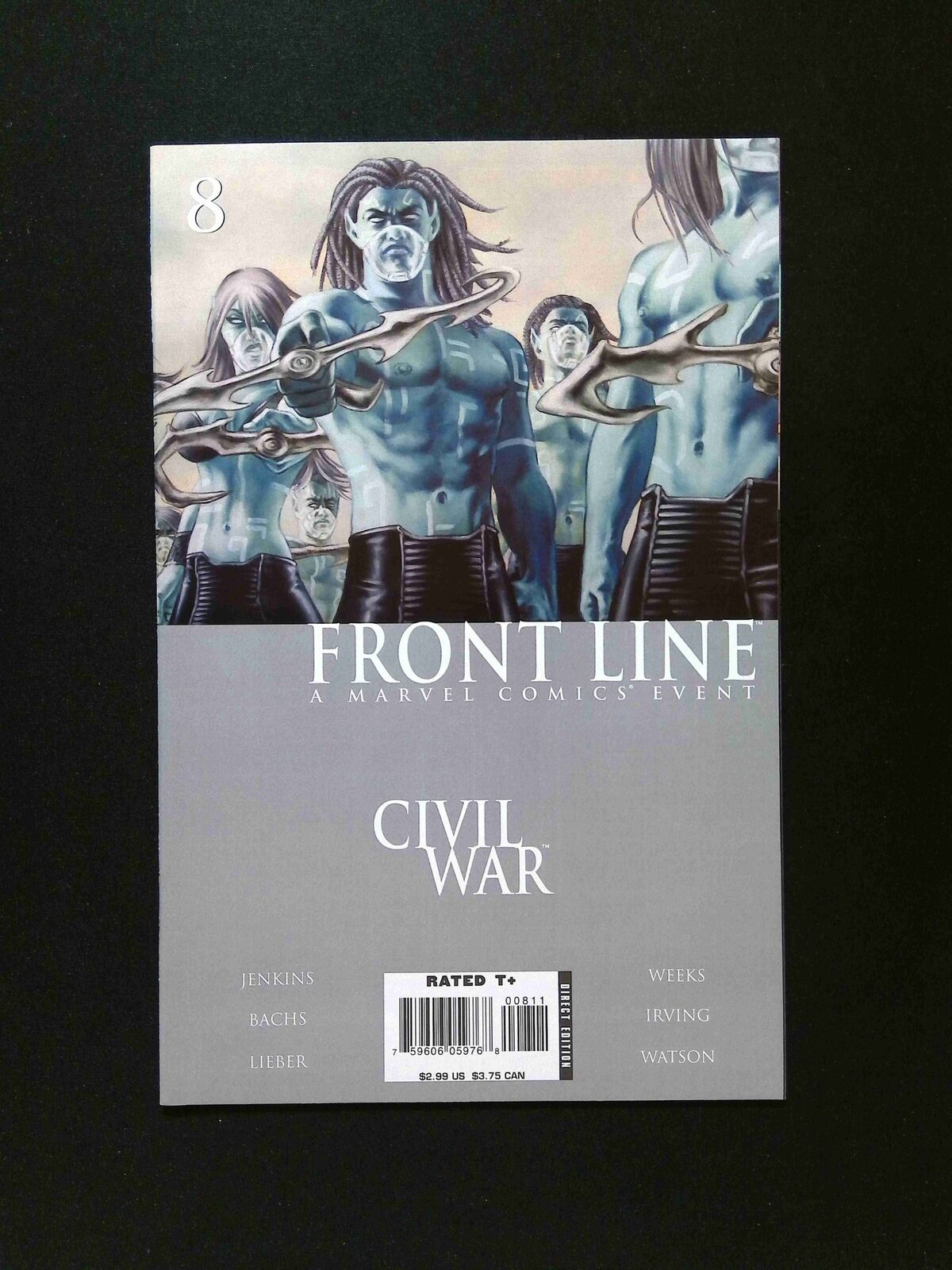Civil War Front Line #8 MARVEL Comics 2006 NM-