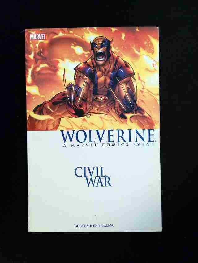 Civil War Wolverine TPB 2nd Edition #1-1ST MARVEL 2016 VF+ RAMOS VARIANT
