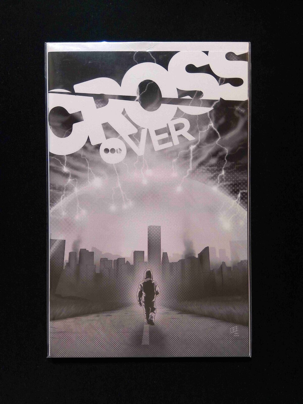 Crossover #1 IMAGE Comics 2020 NM+ BRYAN SIL VERBAX VARIANT,COA 194/300