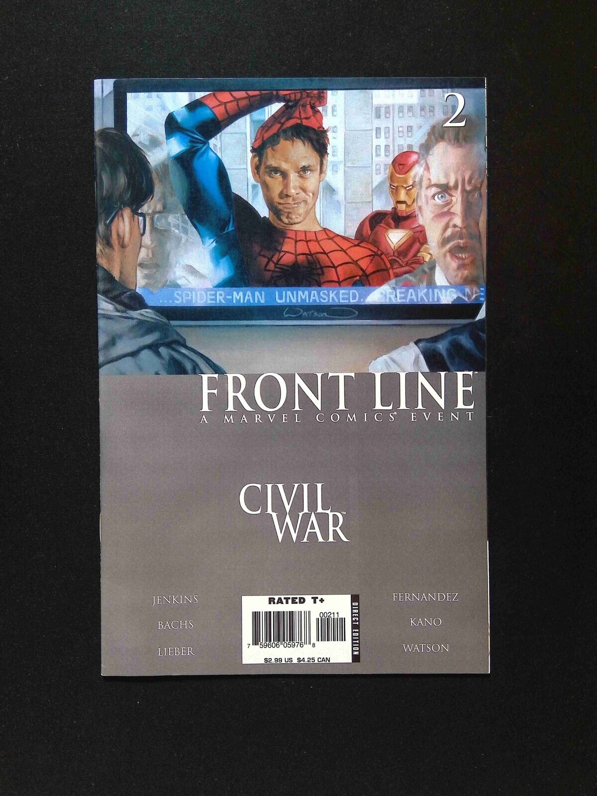 Civil War Front Line #2 MARVEL Comics 2006 NM-