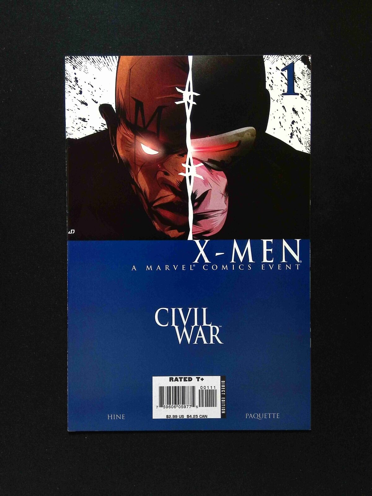 Civil War X-Men #1 MARVEL Comics 2006 VF/NM