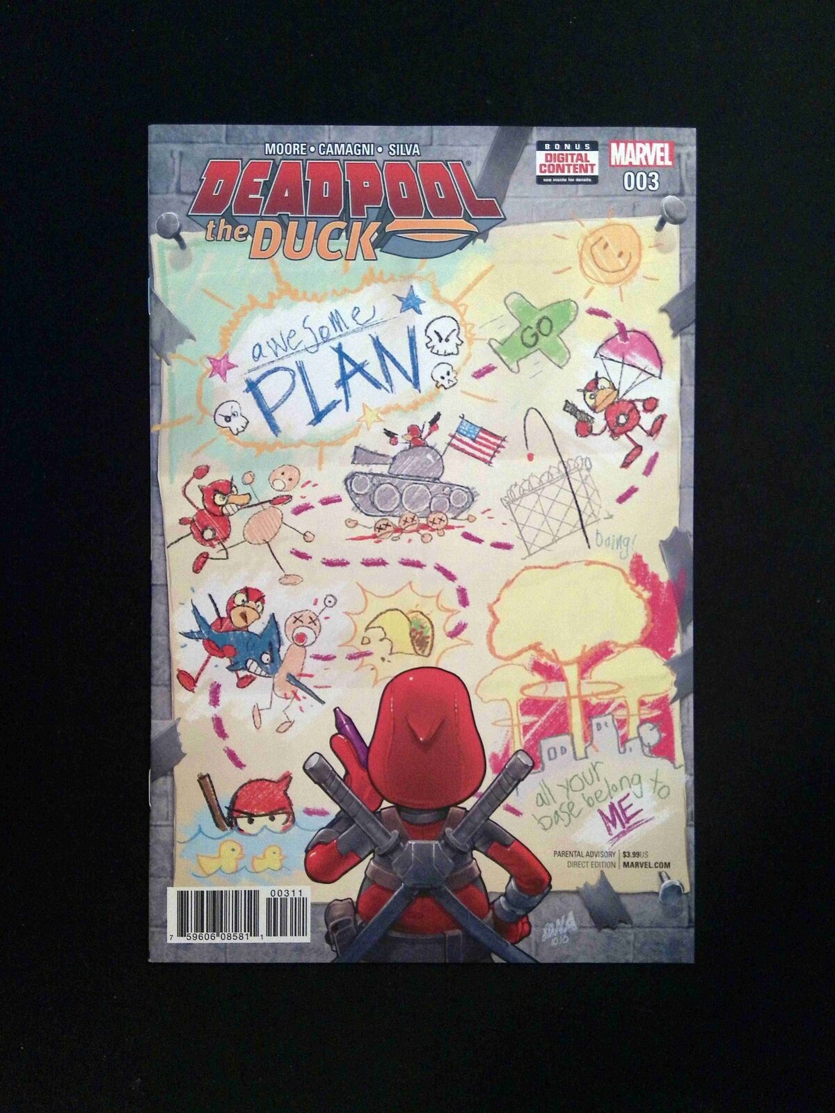 Deadpool the Duck #3 Marvel Comics 2017 NM