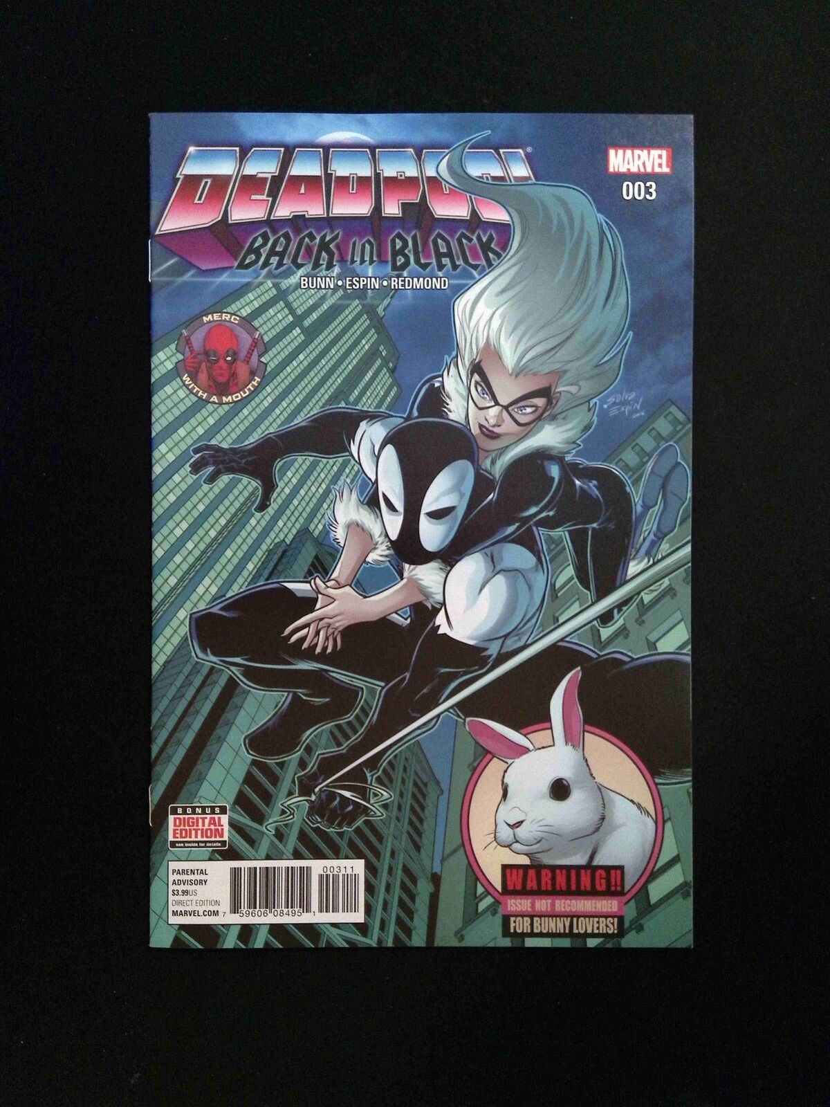 Deadpool Back in Black #3 Marvel Comics 2016 NM