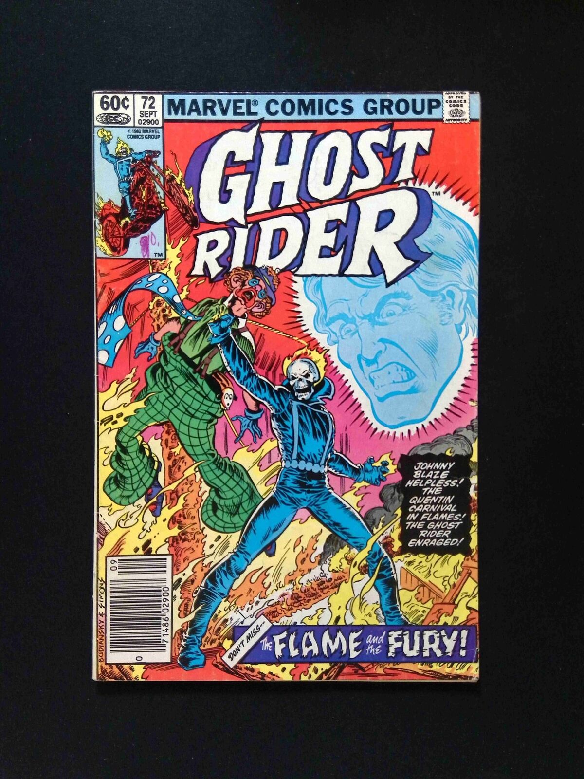 Ghost Rider #72 MARVEL Comics 1982 FN/VF NEWSSTAND