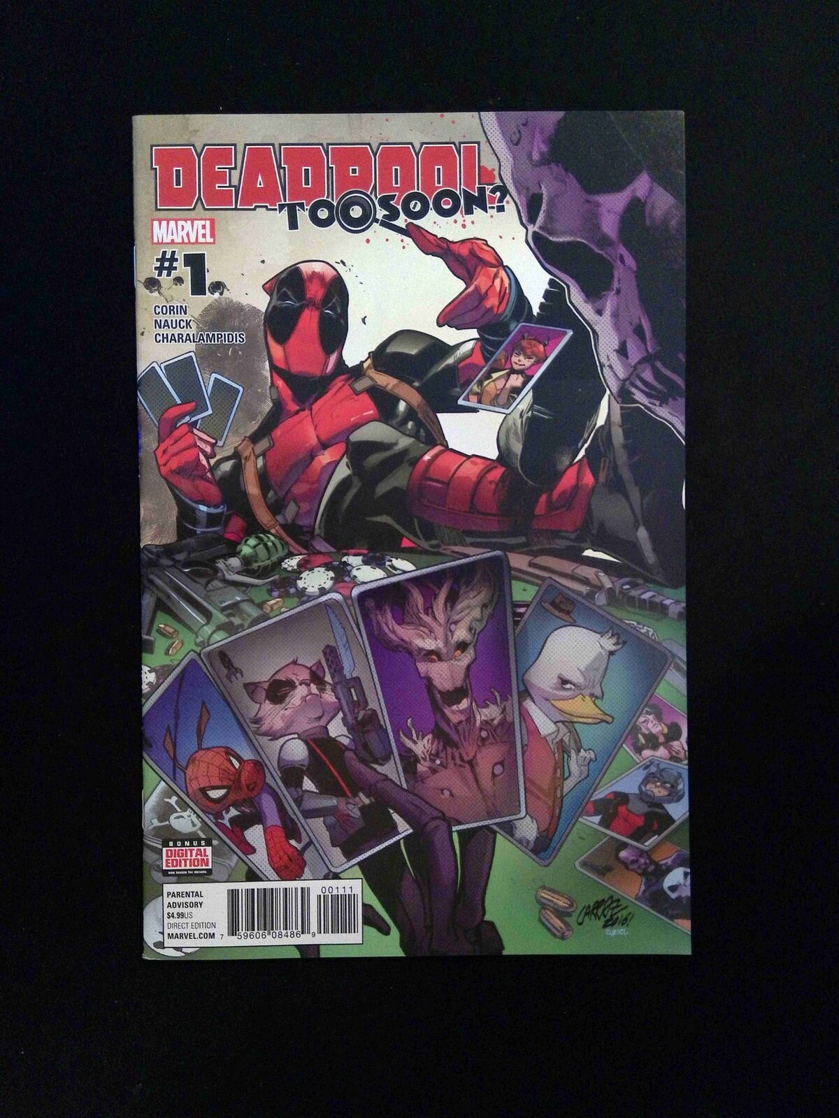 Deadpool Too Soon #1 Marvel Comics 2016 VF+
