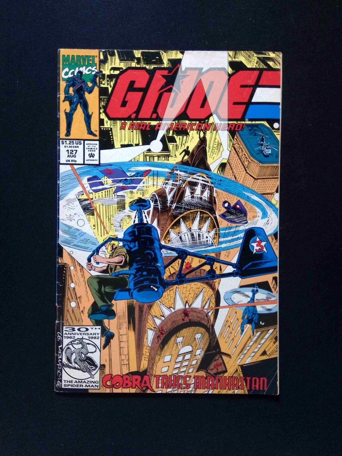 GI Joe #127 MARVEL Comics 1992 FN