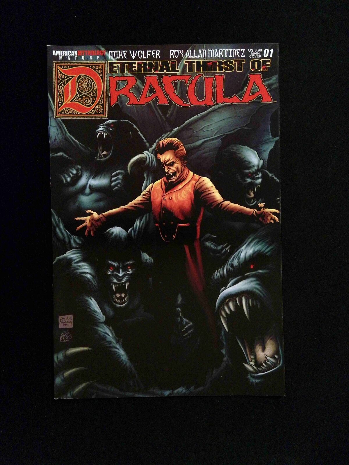 Eternal Thirst of Dracula #1 American Mythology Comics 2017 VF/NM