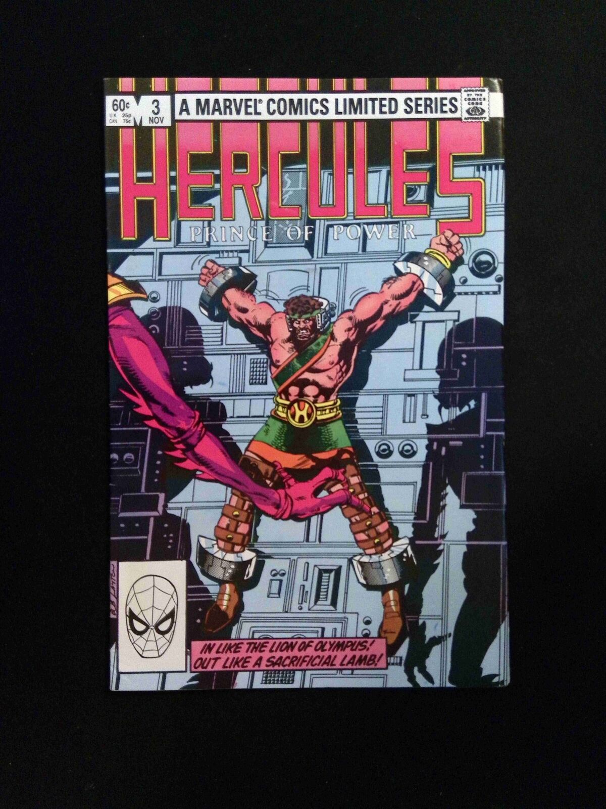Hercules Prince of Power #3 Marvel Comics 1982 VF