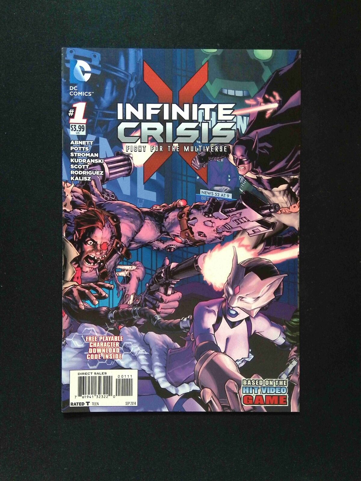 Infinite Crisis Fight for the Multiverse #1 DC Comics 2014 VF+