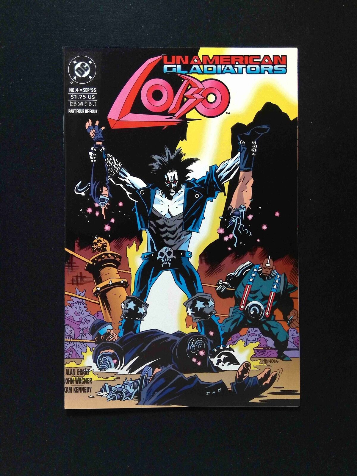 Lobo Unamerican Gladiators #4 DC Comics 1993 VF/NM