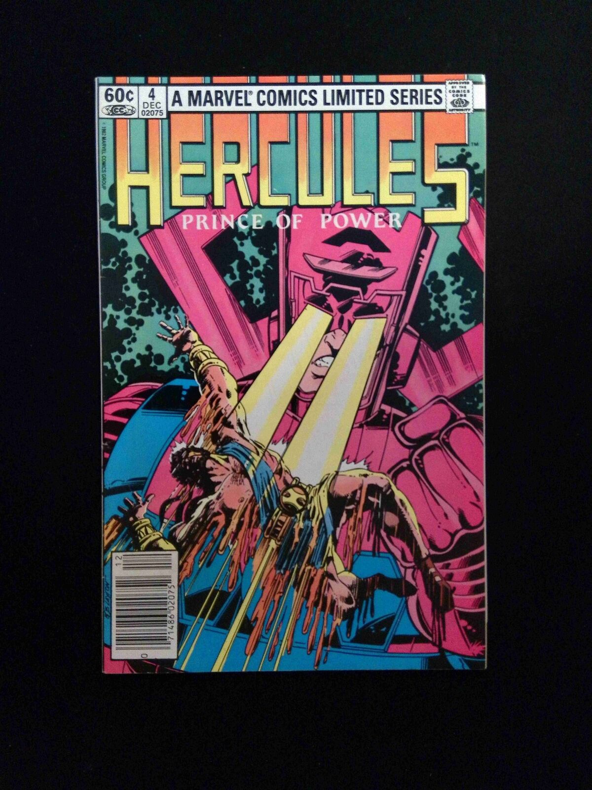 Hercules Prince of Power #4 Marvel Comics 1982 FN/VF Newsstand