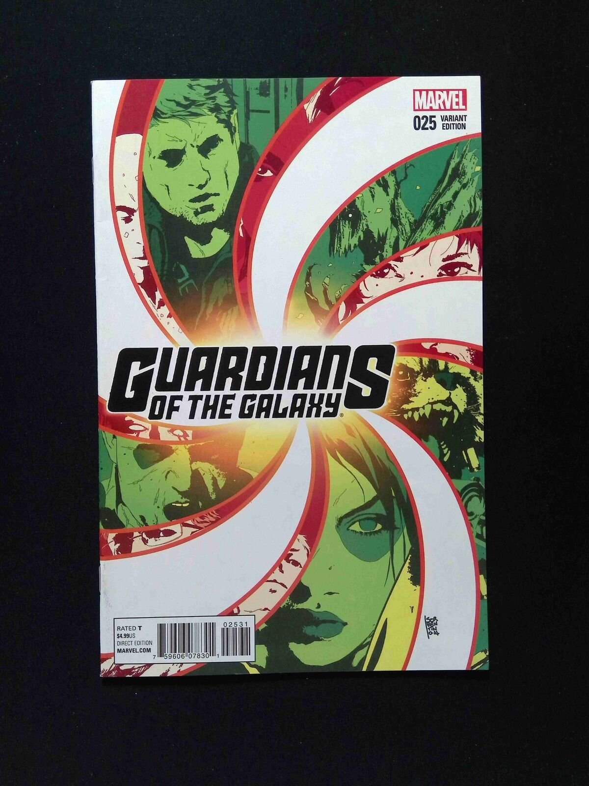 Guardians of the Galaxy #25B (3RD SERIES) MARVEL 2015 NM- Sorrentino Variant