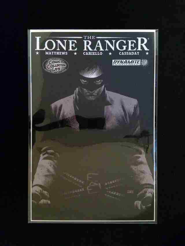 Lone Ranger #10 DYNAMITE Comics 2007 NM+ Dynamic Forces w/COA
