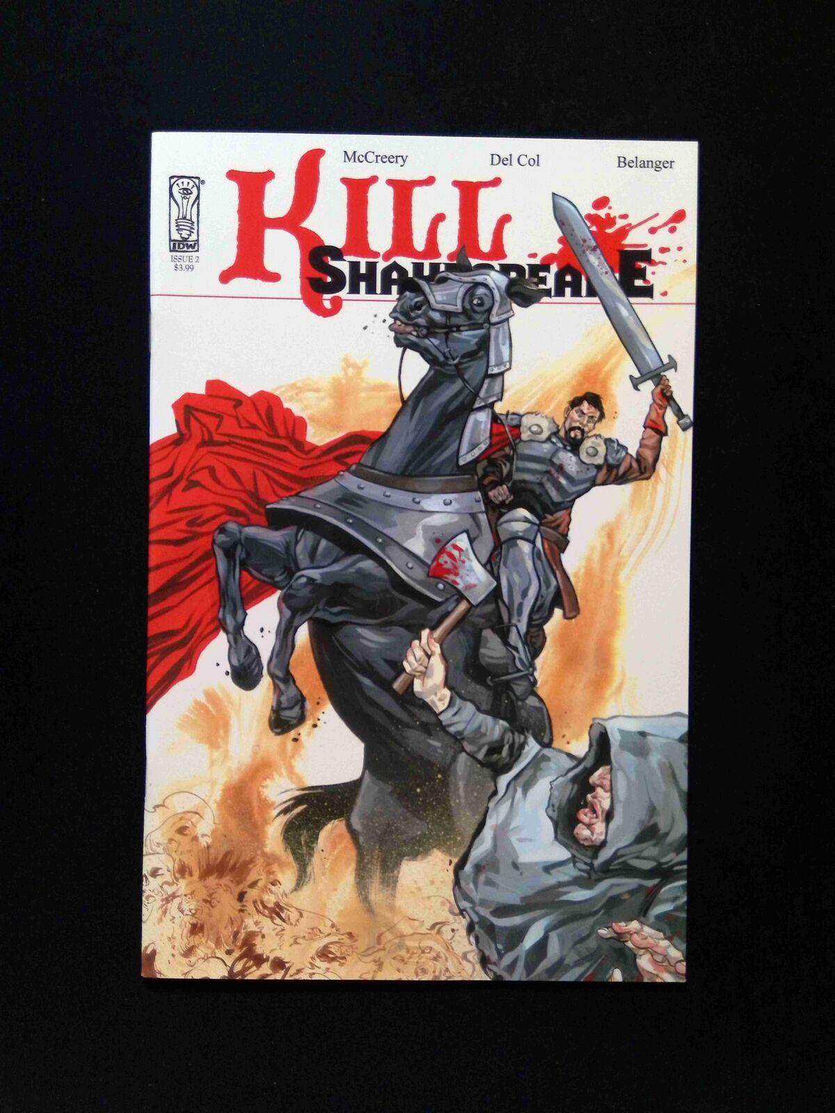 Kill Shakespeare #2B IDW Comics 2010 NM McLeod Variant