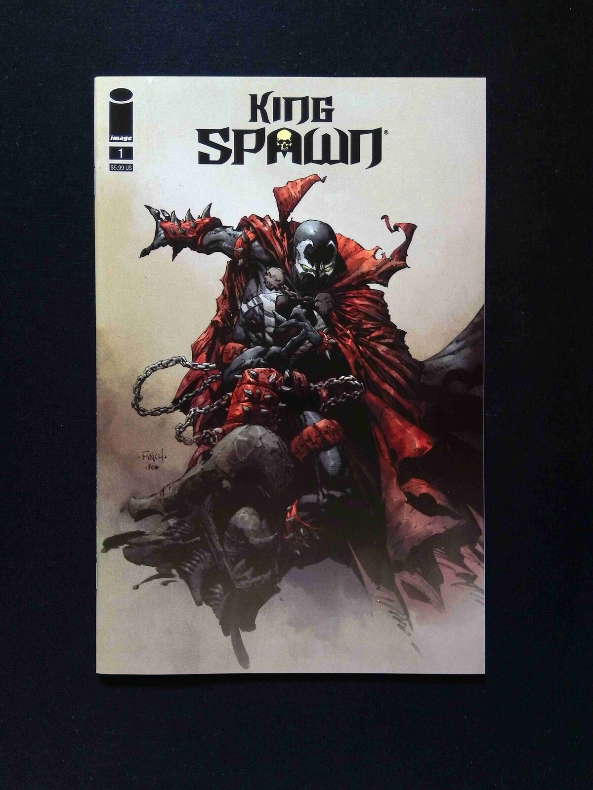 King Spawn #1C IMAGE Comics 2021 VF/NM Finch Variant
