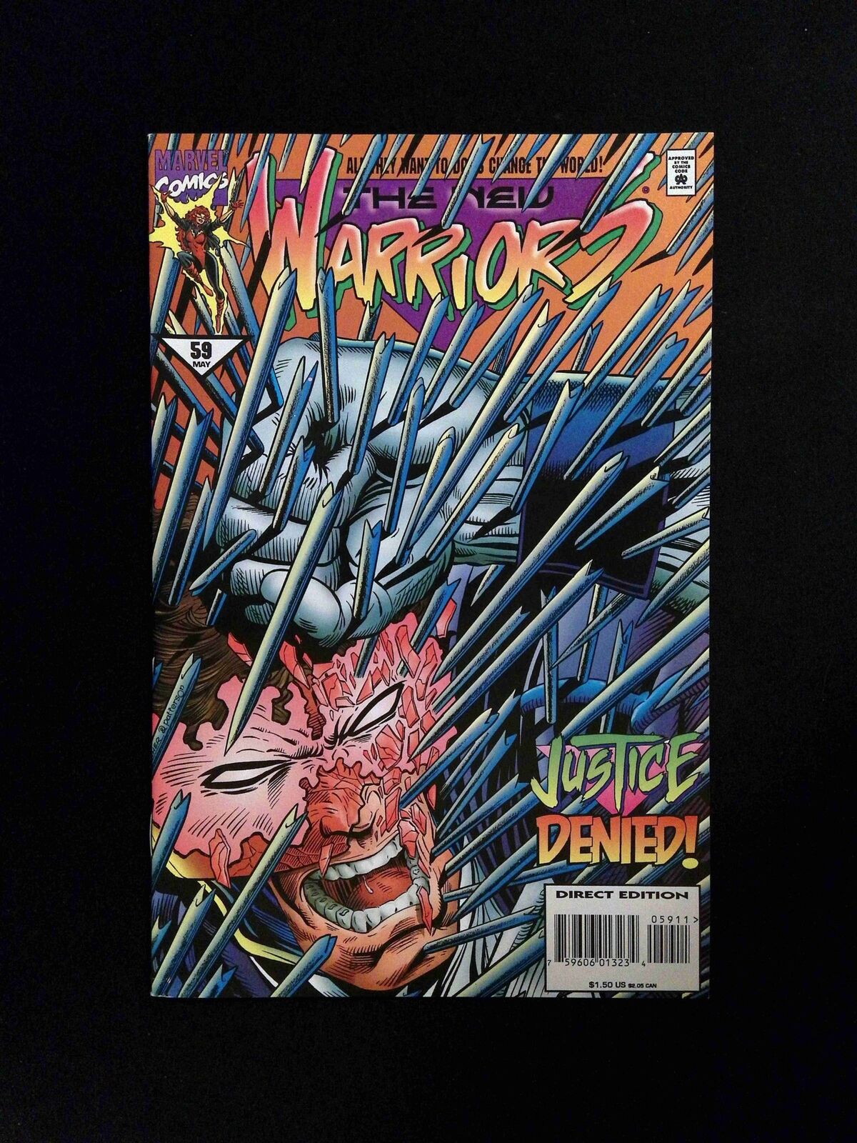 New Warriors #59 Marvel Comics 1995 VF/NM