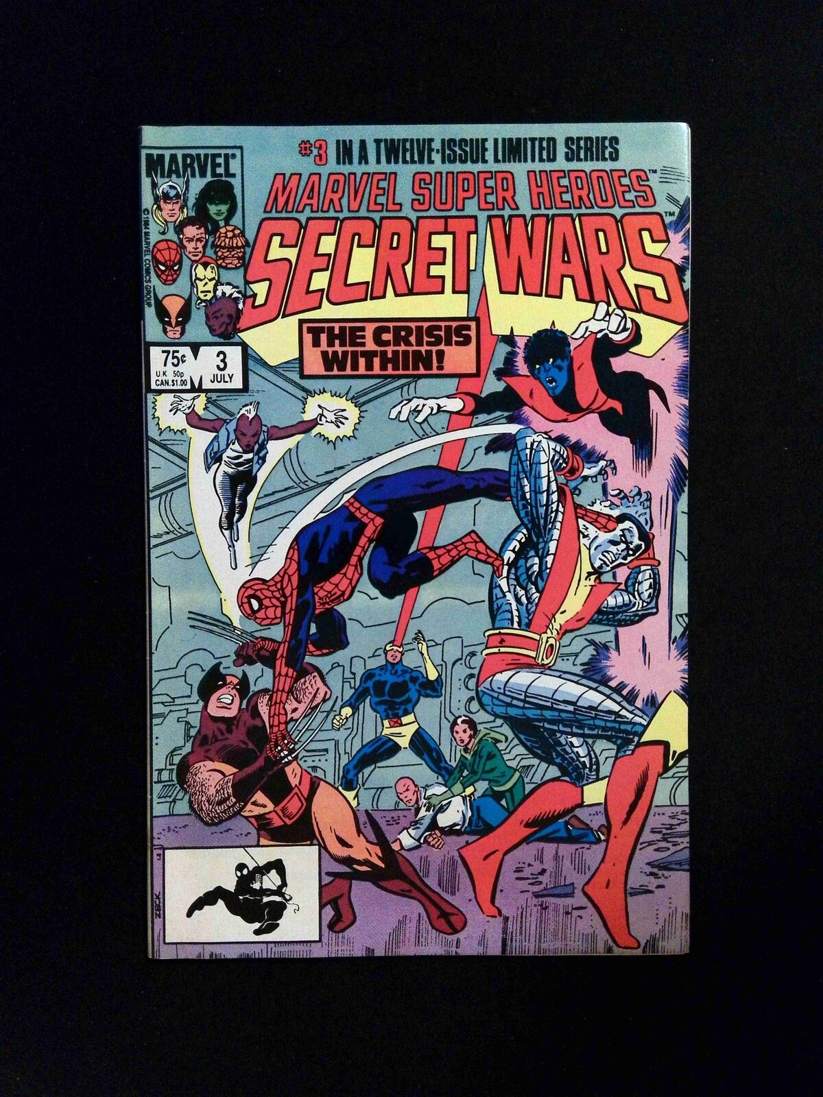 Marvel Super Heroes Secret Wars #3 Marvel Comics 1984 VF-