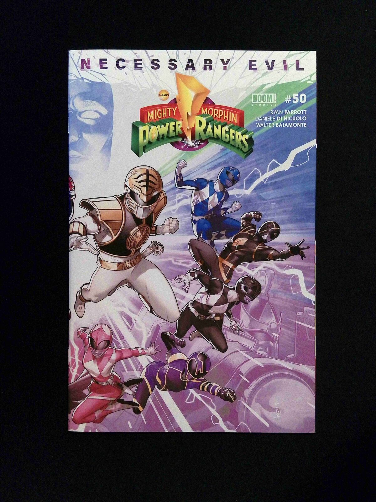 Mighty Morphin Power Rangers #50B Boom Comics 2020 NM+ Campbell Variant