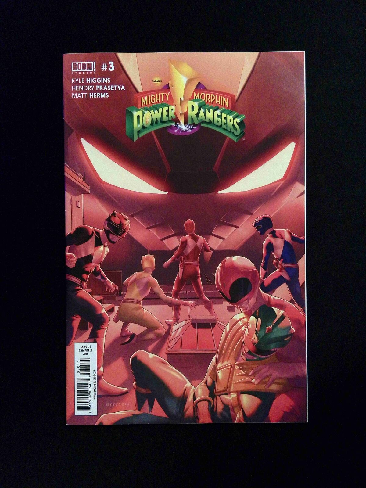 Mighty Morphin Power Rangers #3 Boom Comics 2016 VF+