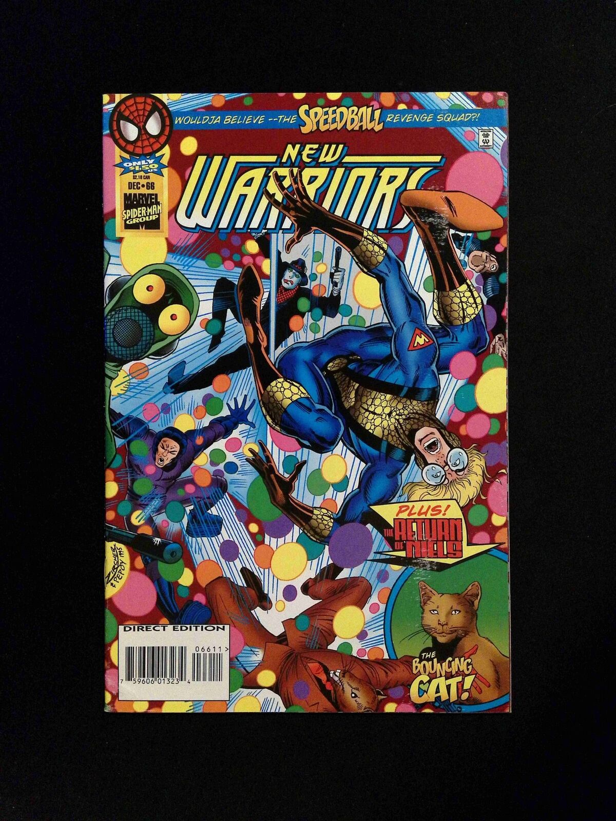 New Warriors #66 Marvel Comics 1995 VF-